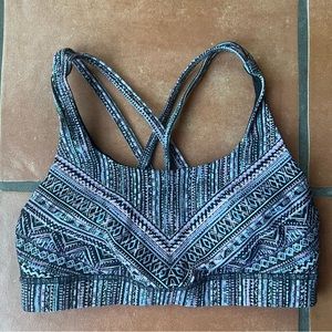 Multicolor Lululemon Sports Bra